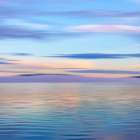 USA, Washington State, Seabeck. Hood Canal sunrise composite. Art Print